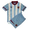 Conjunto (Camiseta+Pantalón Corto) West Ham United Segunda Equipación 2021/22 - Niño